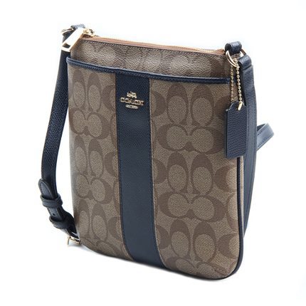 COACH/蔻驰女款时尚PVC单肩斜挎包欧美大牌香港现货女人包 52856