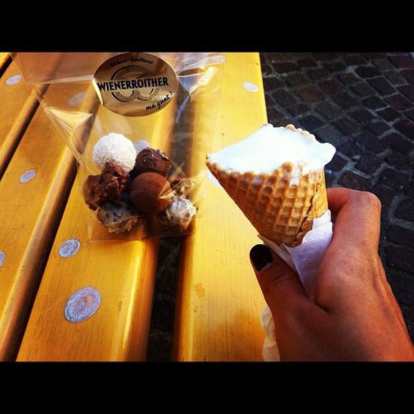 Photo taken at BILLA by Veronika B. on 8/19/2012