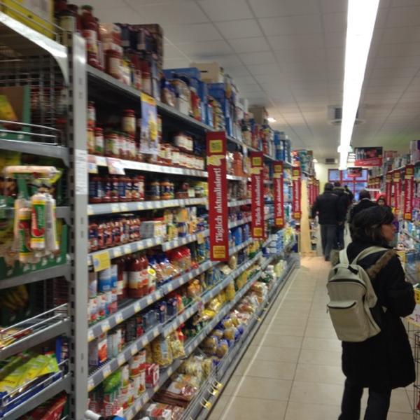 Photo taken at BILLA by Patrick N. on 1/7/2012