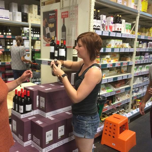 Photo taken at Colruyt by Nathaliie V. on 9/12/2014