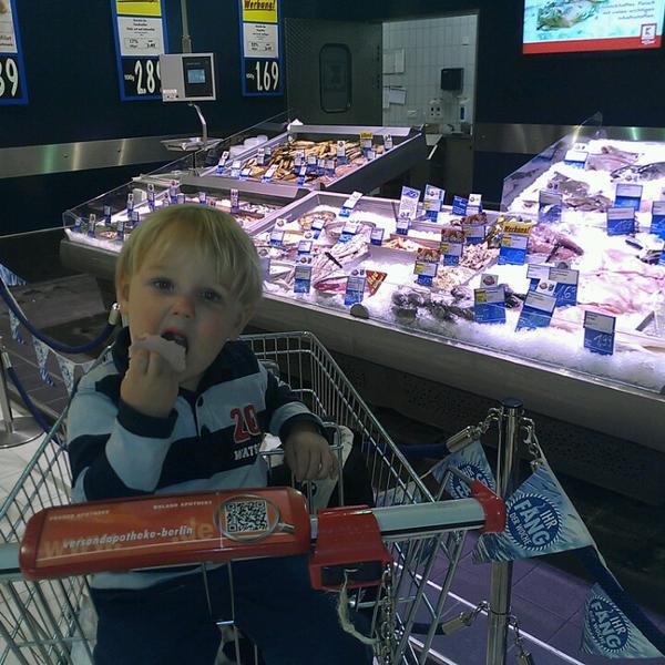 Photo taken at Kaufland by Jeannette H. on 6/28/2014