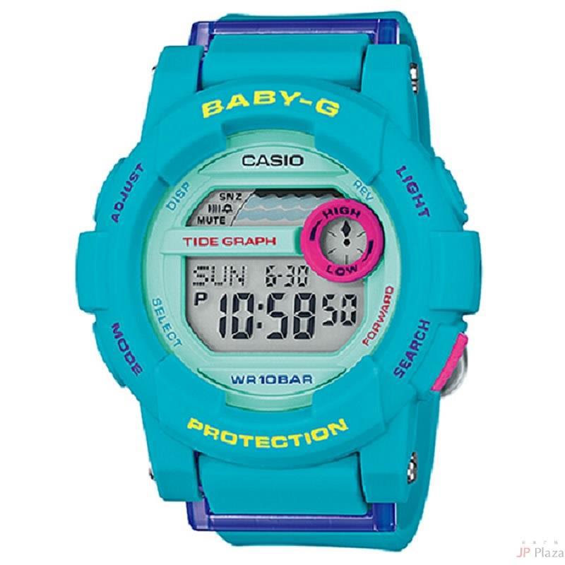 卡西欧 BGD-180FB-2JF 女士手表 Baby-G G-LIDE