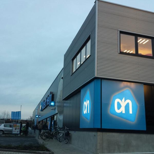 Photo taken at Albert Heijn by Hans V. on 1/23/2014