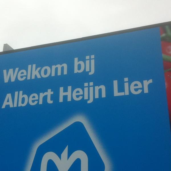 Photo taken at Albert Heijn by Tom V. on 11/2/2013