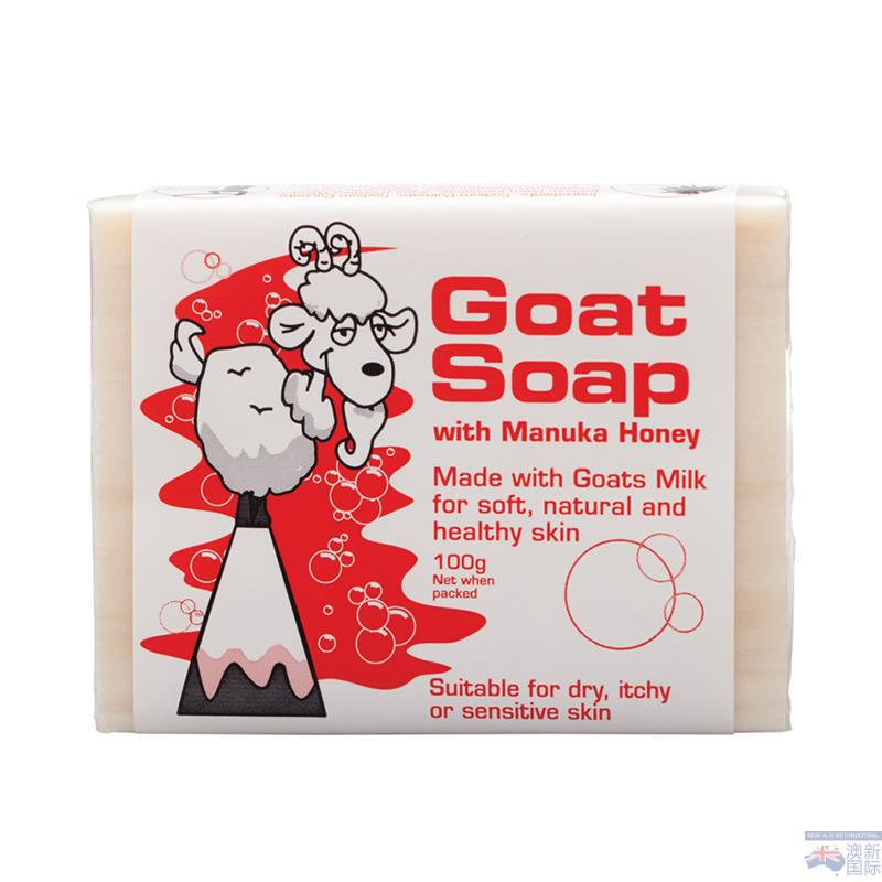 Goat soap羊奶皂唛奴卡蜂蜜味100g Goat soap羊奶皂唛奴卡蜂蜜味100g
