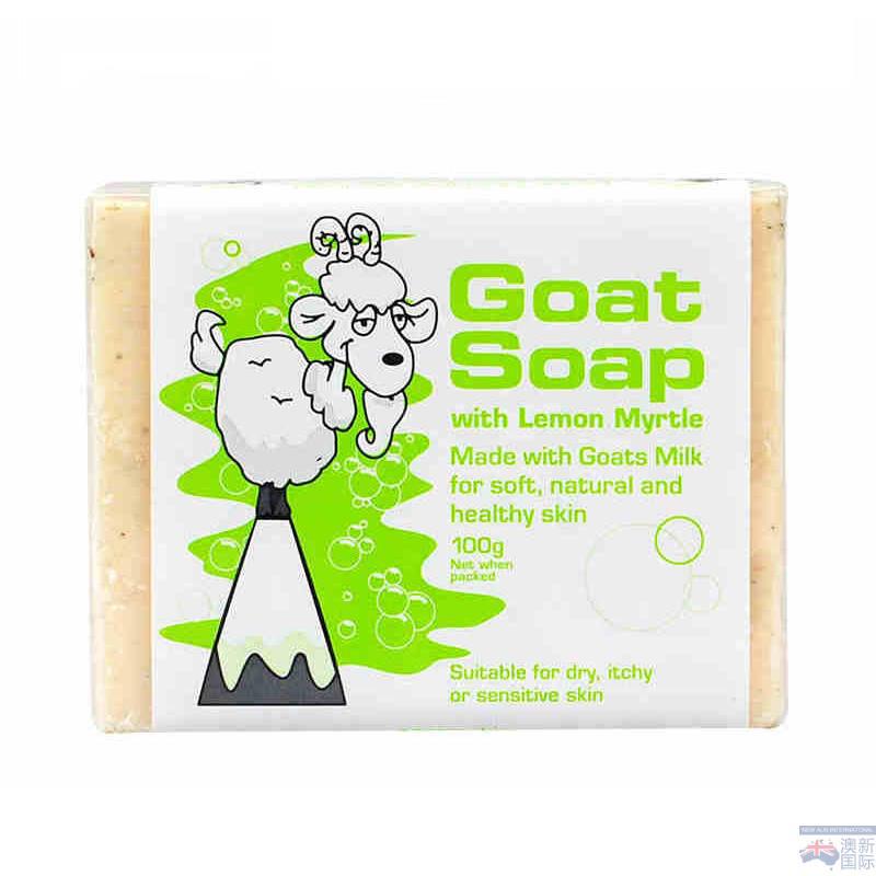 Goat soap羊奶皂柠檬味100g Goat soap羊奶皂柠檬味100g
