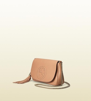 美国直邮Gucci/古奇gucci2325女包翻盖暖色logo金属链单肩包包邮 美国直邮Gucci/古奇gucci2325女包翻盖暖色logo金属链单肩包包邮