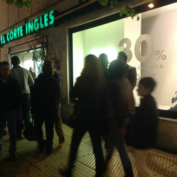 Photo taken at El Corte Inglés by Victor H. on 11/8/2013