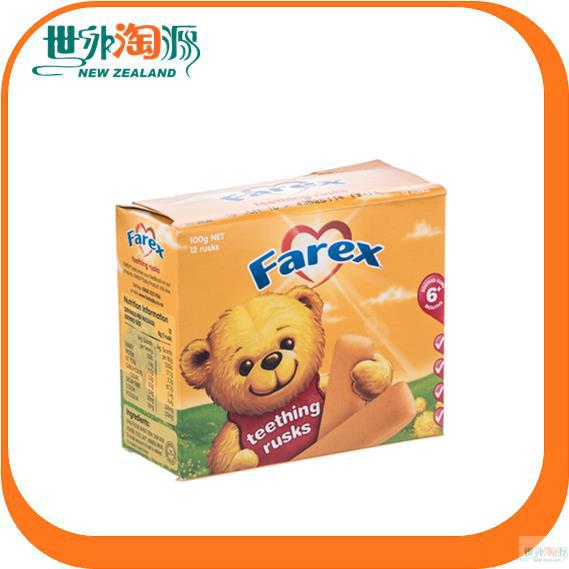 Farex 婴儿磨牙棒 6个月以上 宝宝出牙磨牙必备 Farex 婴儿磨牙棒 6个月以上 宝宝出牙磨牙必备