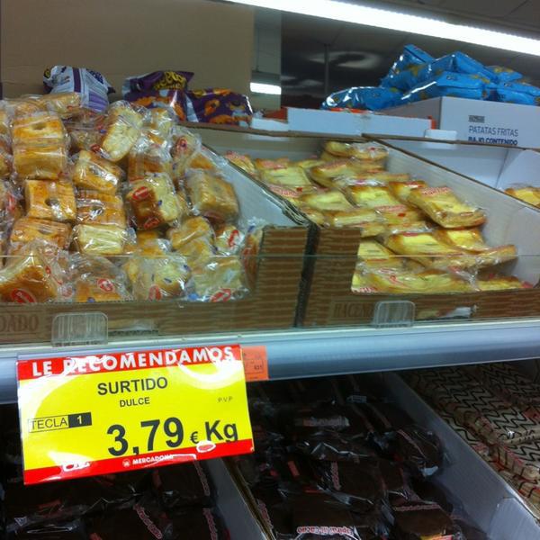 Photo taken at Mercadona by Den D. on 3/6/2013