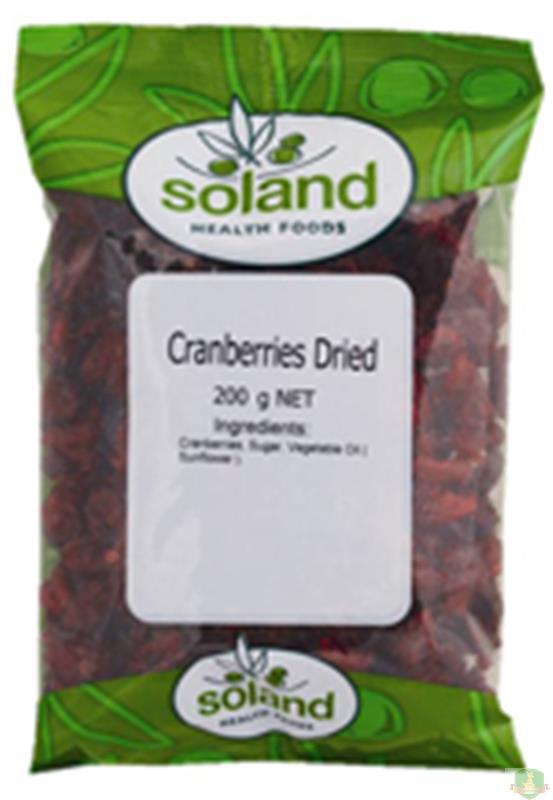 ​临期促销 SOLAND 索兰 蔓越莓果干【澳洲直邮】