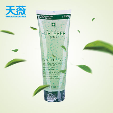 Rene Furterer/馥绿德雅 控油防脱洗发水250ml加量装