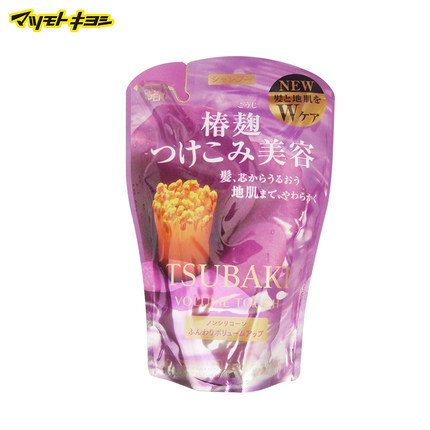 直邮TSUBAKI/丝蓓绮 VOLUME TOUCH 丰盈洗发水（替换装）380ml