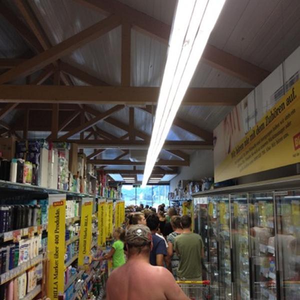 Photo taken at BILLA by Marcus H. on 8/5/2012