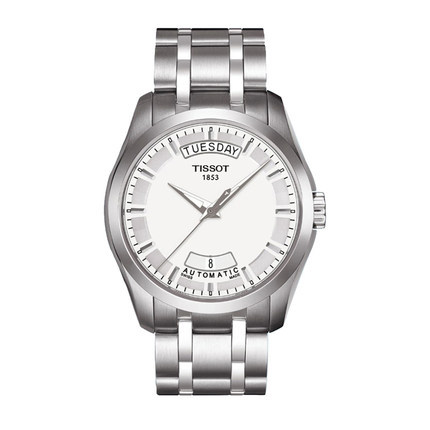全球联保天梭TISSOT-库图系列 男表T035.407.11.031.00 机械手表
