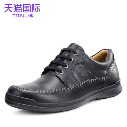 新款Ecco爱步男鞋系带休闲鞋524504专柜正品海外直邮