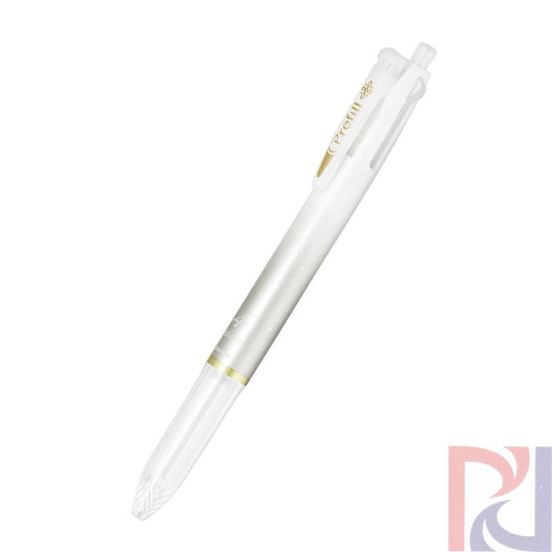 日本原装 斑马Zebra 四色装Prefill笔壳 亮晶白色(白色)