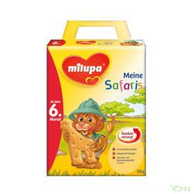 德国美乐宝Milupa Safaris全麦婴幼儿磨牙饼干 6个月以上