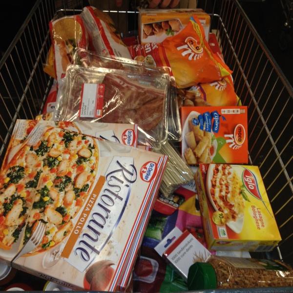 Photo taken at Colruyt by Amelie D. on 4/29/2014