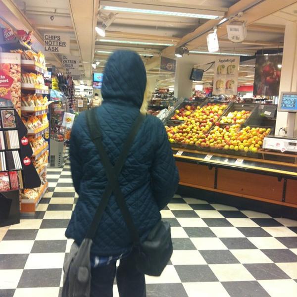 Photo taken at ICA Supermarket Knalleland by Amanda N. on 12/7/2012