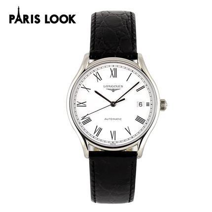 浪琴Longines 律雅系列 机械男表 L4.860.4.11.2