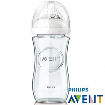 [PHILIPS AVENT] 亲乳感玻璃奶瓶240ml(1入)