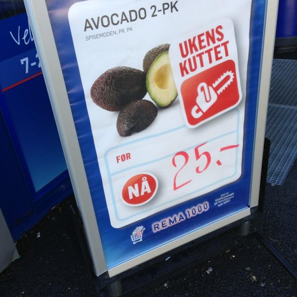 Photo taken at Rema 1000 by Andreas G. on 8/22/2013