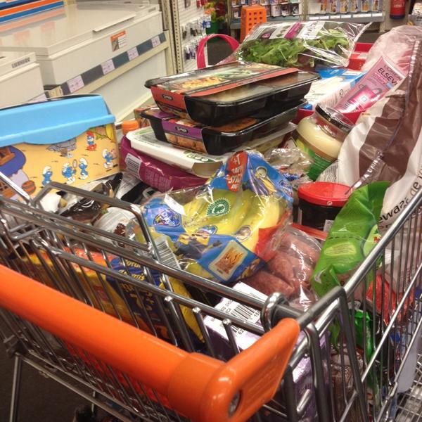 Photo taken at Colruyt by Emelie N. on 9/28/2013