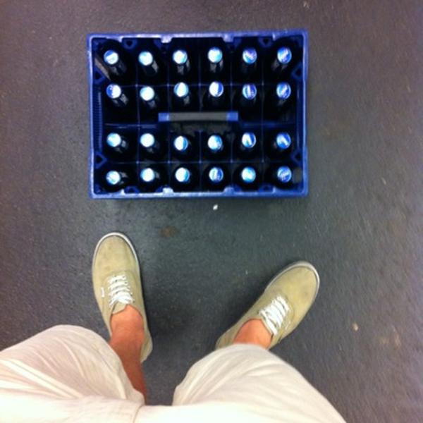 Photo taken at Colruyt by Bas L. on 8/24/2012