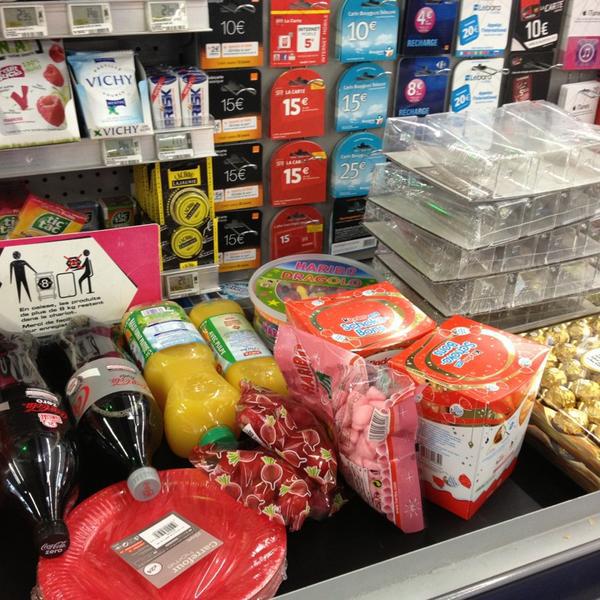 Photo taken at Carrefour by Oriane G. on 12/20/2012