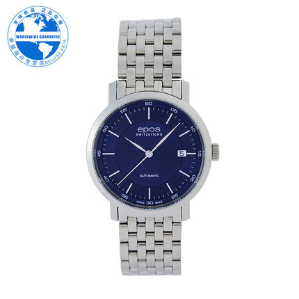 EPOS/ 爱宝时 正品男士手表 自动机械腕表3387.152.20.16.30