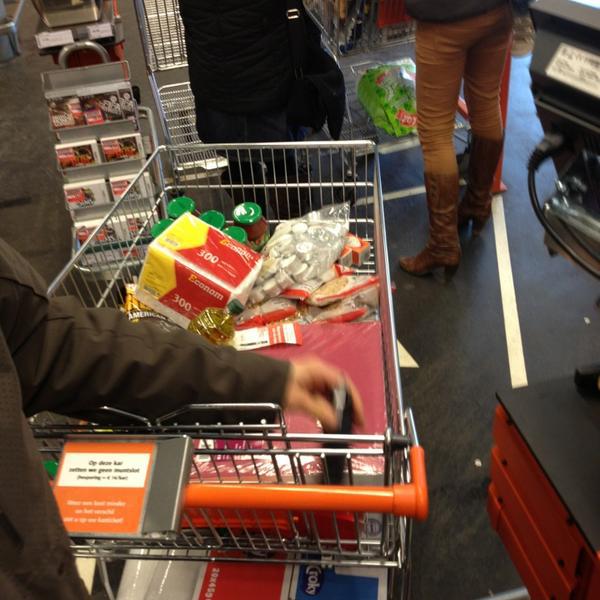 Photo taken at Colruyt by Beyls on 4/6/2013