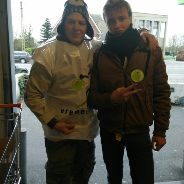 Photo taken at Colruyt by Charles V. on 1/10/2015