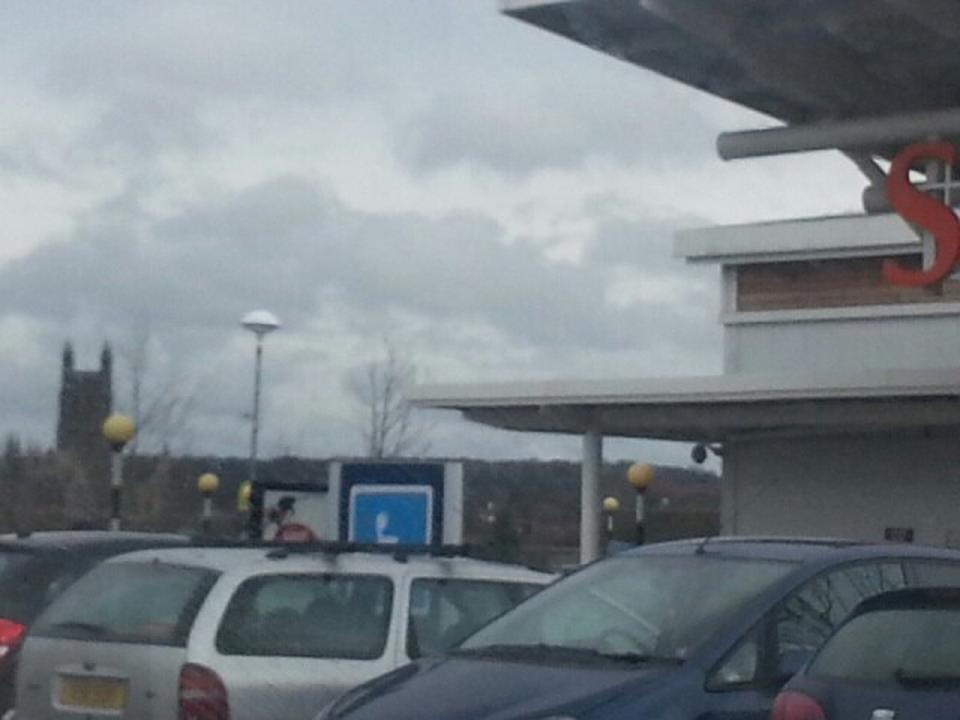 Photo taken at Sainsbury's by Richard A. on 3/2/2014