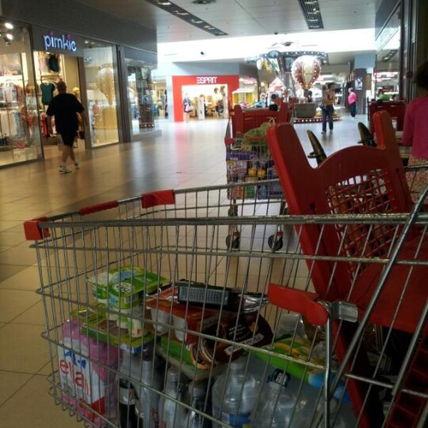 Photo taken at Auchan by Alexander G. on 8/27/2012