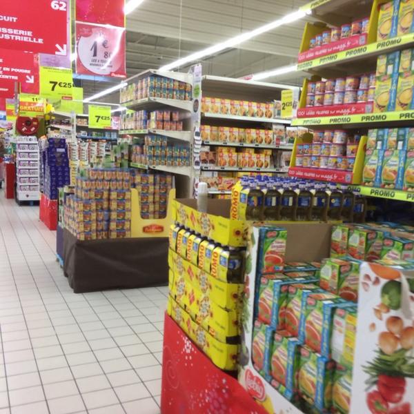 Photo taken at Auchan by Eric C. on 12/22/2013