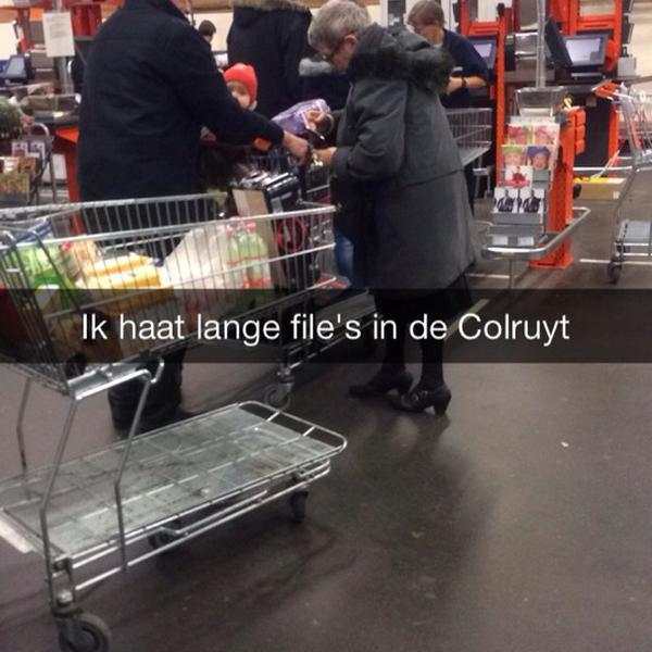 Photo taken at Colruyt by Charlotte 