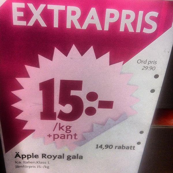 Photo taken at ICA Supermarket by Carl L. on 10/27/2013