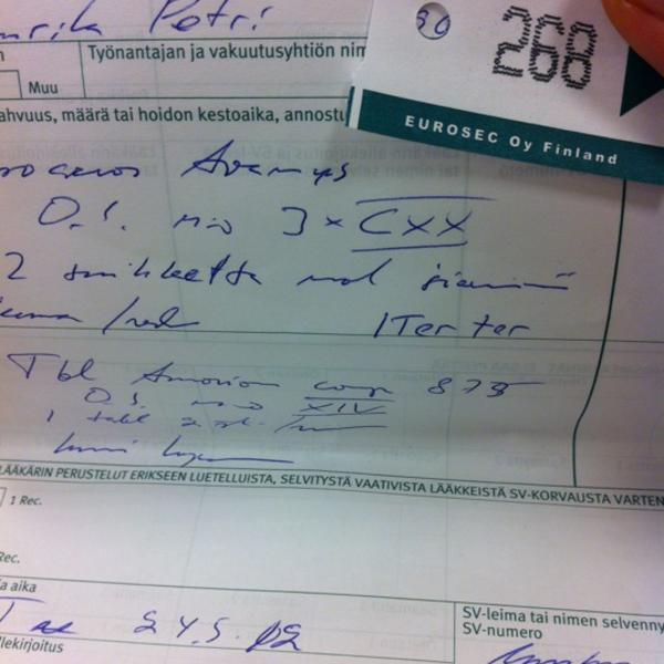 Photo taken at Yliopiston Apteekki by petri l. on 5/24/2012