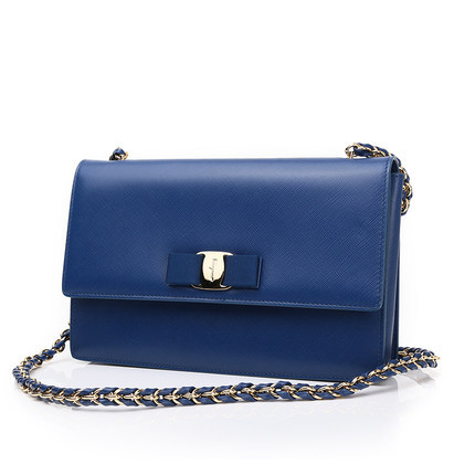 Ferragamo/菲拉格慕正品女包女士链条包单肩包小号包盖式斜挎包