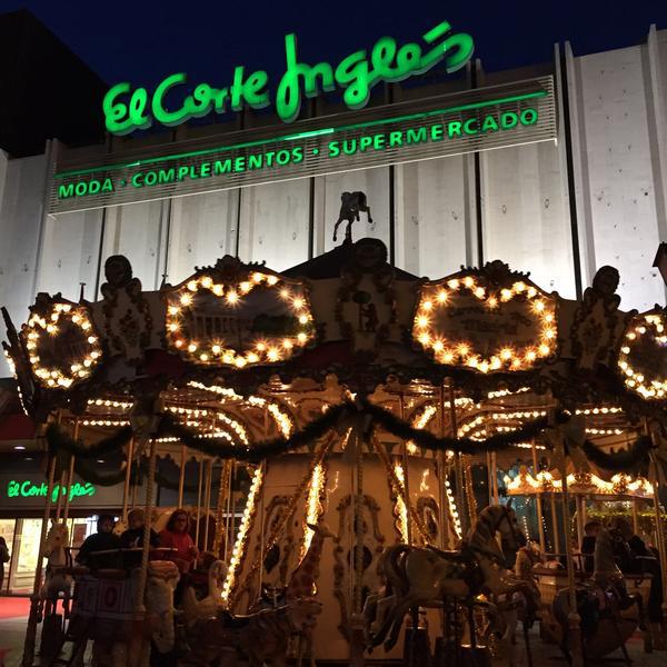 Photo taken at El Corte Inglés by Katsunori K. on 12/10/2014