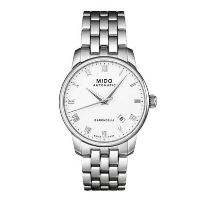 瑞士手表 美度mido贝伦赛丽手表男表机械表 M8600.4.26.1