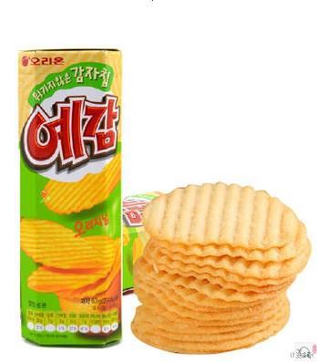 韩国ORION好丽友桶装原味薯片