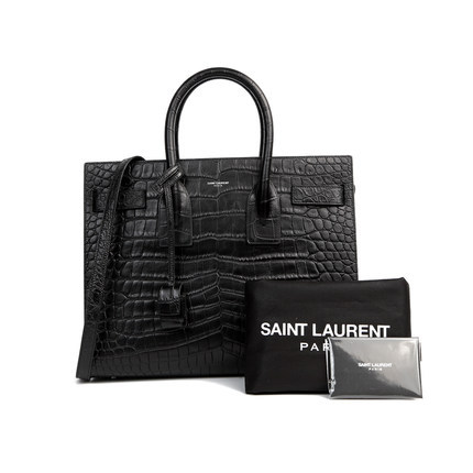 YSL/圣罗兰香港现货简约时尚鳄鱼皮纹女士斜跨手提包378299 CS38N YSL/圣罗兰香港现货简约时尚鳄鱼皮纹女士斜跨手提包378299 CS38N