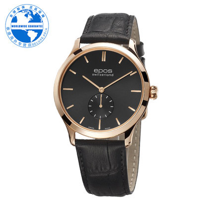 EPOS/ 爱宝时 正品男士手表 手动机械腕表3408.208.24.14.15