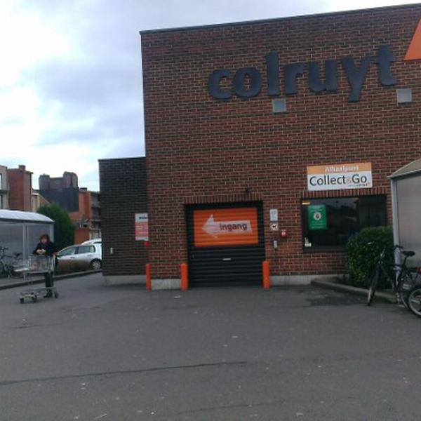 Photo taken at Colruyt by Joris V. on 12/31/2012