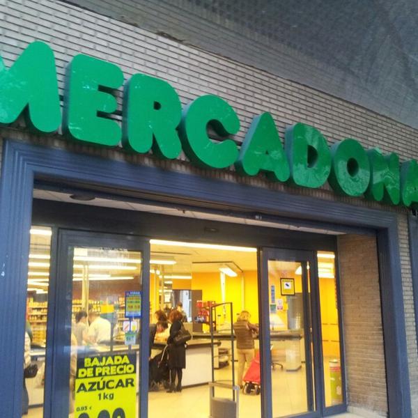 Photo taken at Mercadona by Sergio G. on 4/12/2014