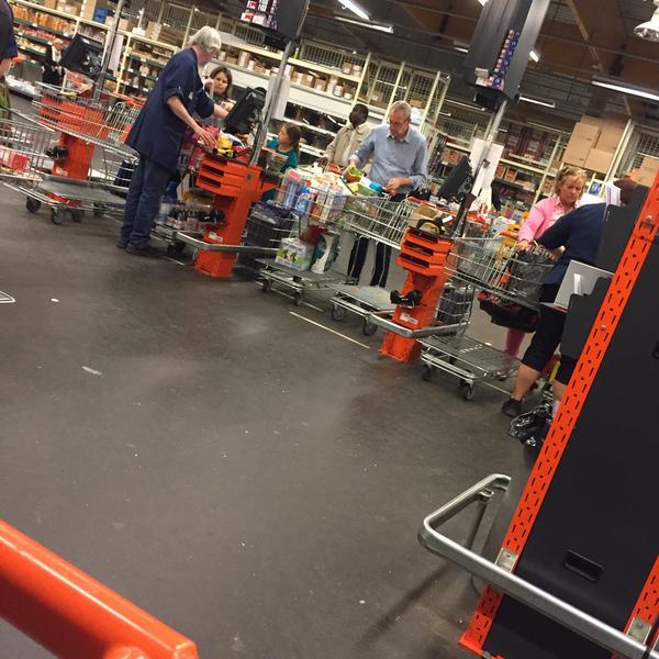 Photo taken at Colruyt by Zita D. on 5/28/2015