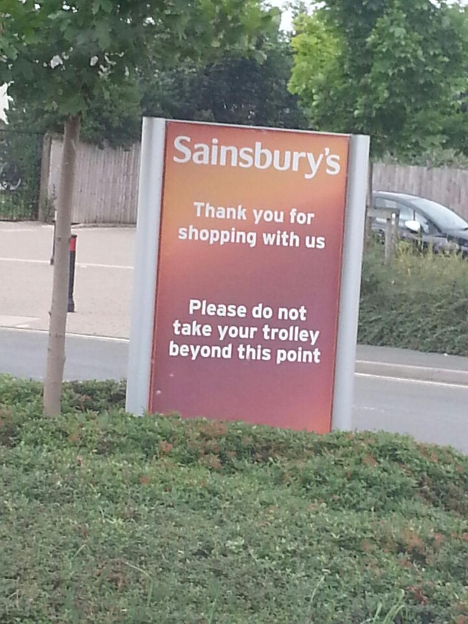 Photo taken at Sainsbury's by Richard A. on 8/26/2013