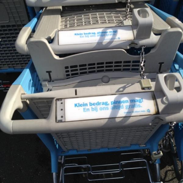 Photo taken at Albert Heijn XL by Marco v. on 10/14/2012-荷兰北布拉班特省蒂尔堡简海因斯街10号 Photo taken at Albert Heijn XL by Marco v. on 10/14/2012